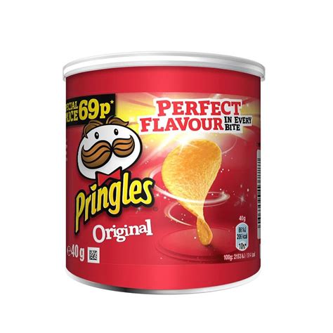 Original Pringles Pop And Go Mini Snacks 40g