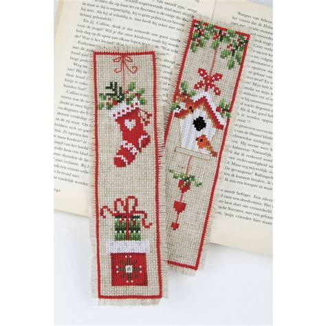 Cross stitching is one of the most simple stitching techniques. Christmas Time Bookmarks Counted Cross Stitch Kit ...
