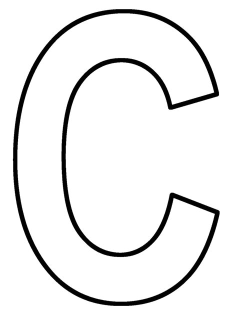 Letter C Icon Clipart Black And White Clipart Best Clipart Best