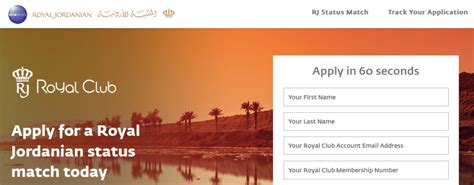 Royal Jordanian Status Match Bis Oneworld Sapphire Für 136€ Gebühr