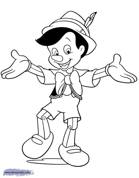 Walt Disney Coloring Pages Pinocchio Walt Disney Characters Photo Vrogue