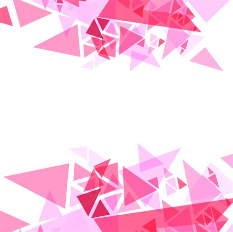 Abstract Pink Triangles Background Illustration 256672 Vector Art At