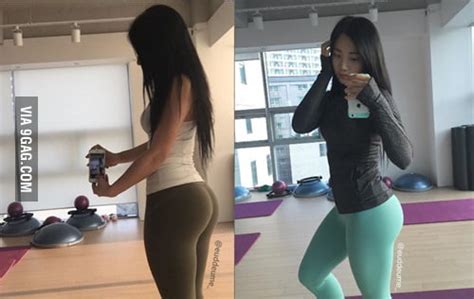 this girl was recently crowned with having the best butt in korea these pictures that made her