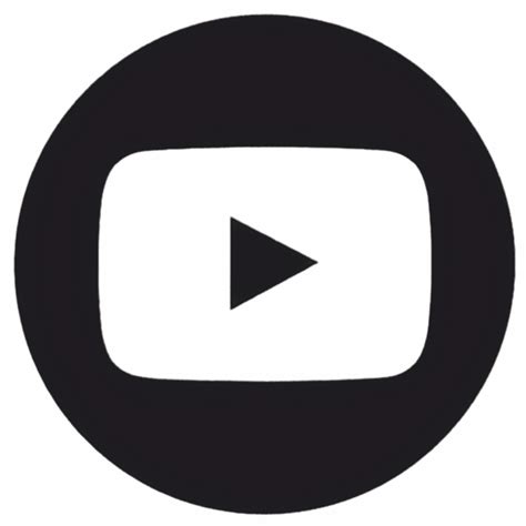 Youtube Logo Png White Circle The Best Porn Website
