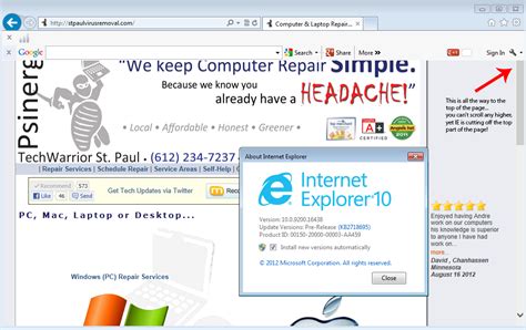 Review Ie10 For Windows 7 Pre Release Psinergy Tech