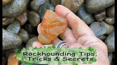 Rockhounding Tips Tricks And Secrets Youtube