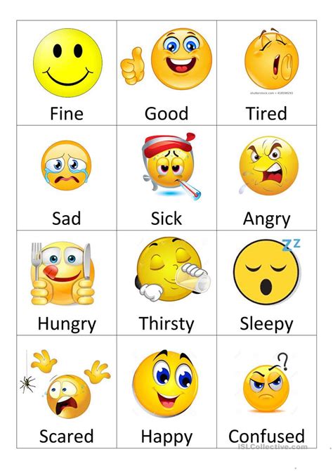 Printable Feelings And Emotions Flashcards Pdf