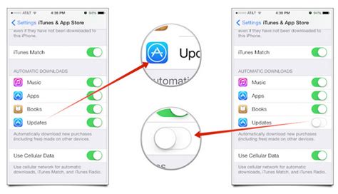 Shortcuts are available for each category. GUIDE How To Turn Off Automatic App Updates In iOS 7 ...