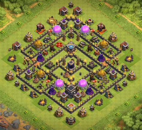 No layout combined all the features i wanted in a farming base. 10+ Best TH9 Farming Base 2019 Anti Everything