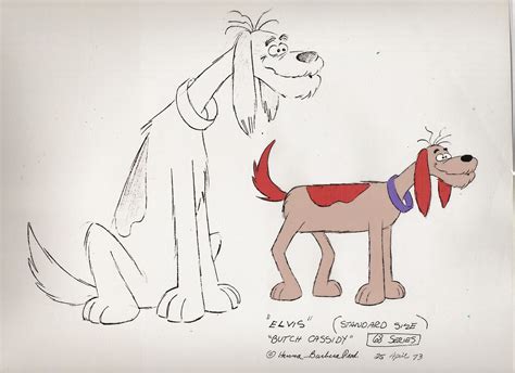 Elvis From Hanna Barberas Butch Cassidy 1973 Model Cel F Flickr