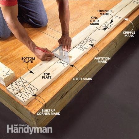 The size of wall studs used in exterior walls, coupled with additional insulation, can be highly energy saving. Wall Framing Tips for New Construction | The Family Handyman