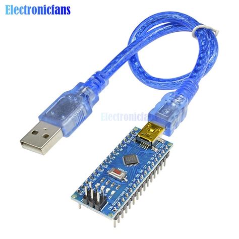 Electronic Components And Semiconductors Nano V30 Atmega328p Mini Usb