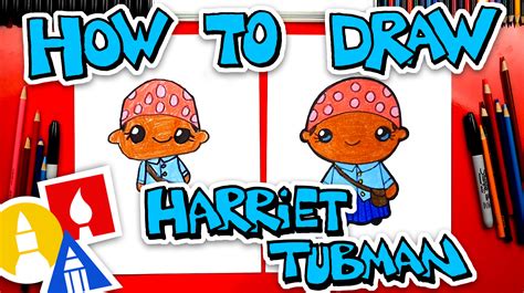 How To Draw Harriet Tubman Art For Kids Hub