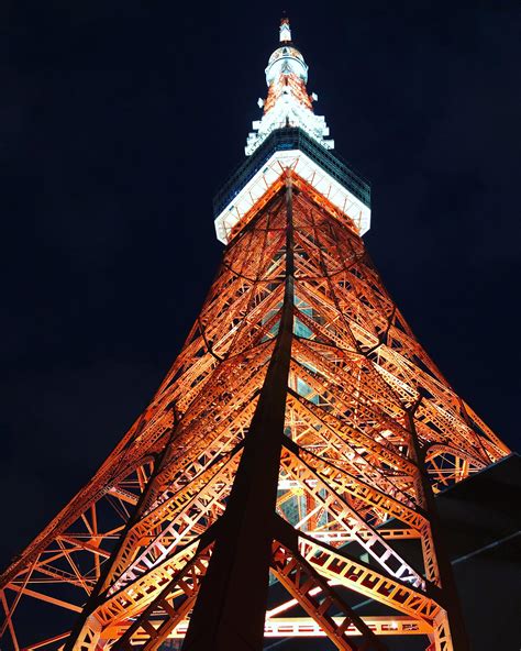 View Of Tokyo Tower From Roppongi Hills Oc 3333 X 5000 Places