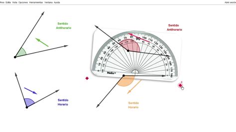 ¿como Medir ángulos Con Transportador Youtube