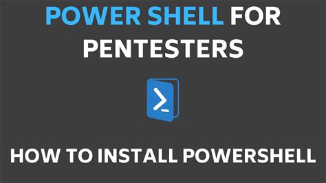 Powershell For Pentesters In Tamil How To Install Powershell Youtube