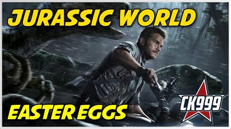 Jurassic World Hidden Easter Eggs And Secrets Youtube