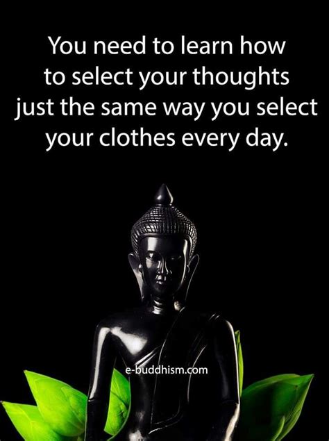 You Need To Learn To Select Your Thoughts Spiritual Quotes Wisdom