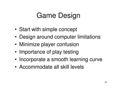 Ppt Game Design Powerpoint Presentation Free Download Id1465225