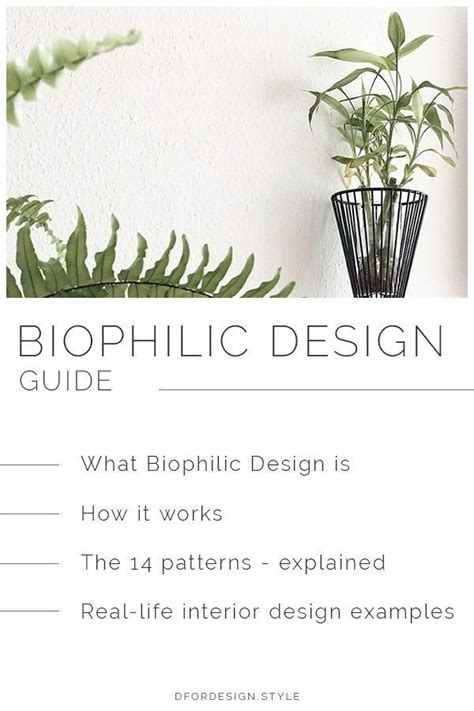 Biophilic Design Guide · Dfordesign In 2021 Biophilic Design