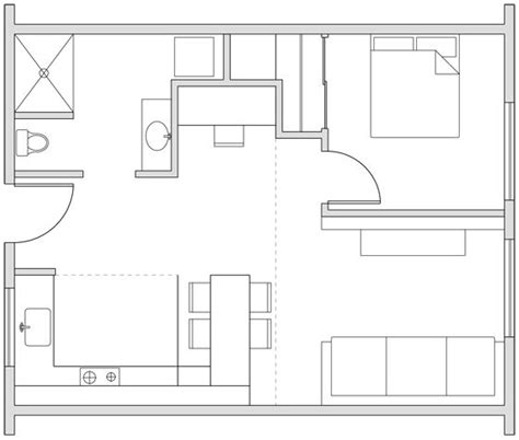 900 feet to meters = 274.32: Nice House Plans Under 500 Square Feet #6 Small House ...