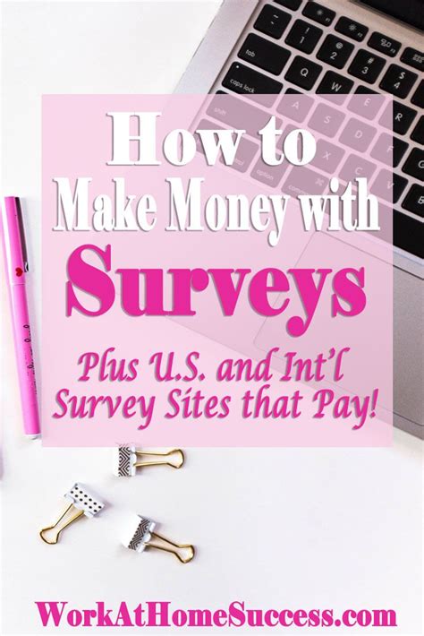 get paid to take surveys online plus best paid survey sites work at home success survey