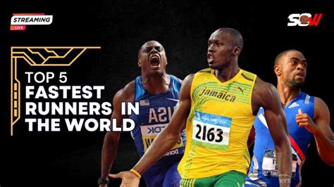 Top 5 Fastest Runners In The World Right Now Updated In 2023