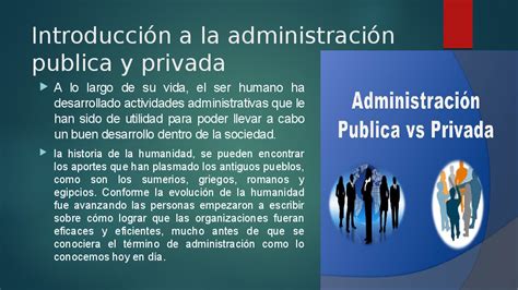 Ppt Introduccion A La Administracion Publica Y Privada Robinson