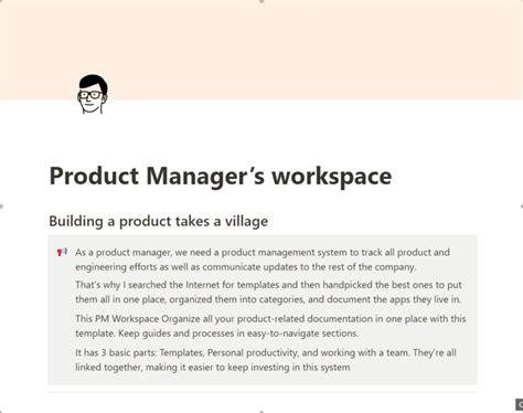 Notions Product Manager System