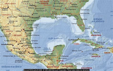 Tamaulipas, veracruz, tabasco, campeche, yucatán. Golfo De Mexico Map | Map North East