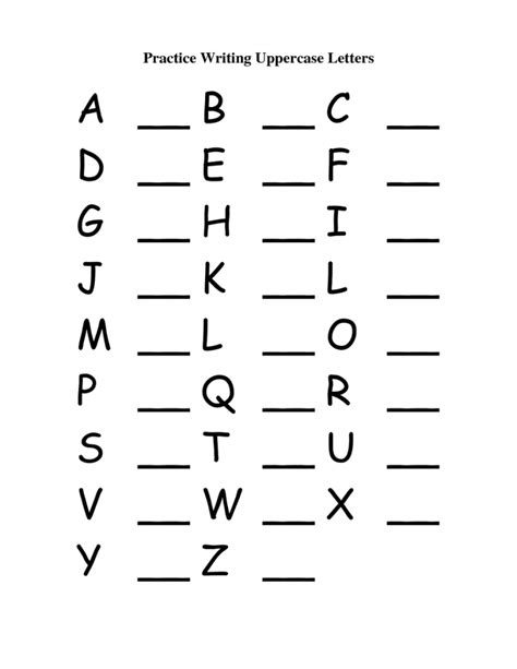 Livework sheets how to write alphabet abc : ABC Writing Worksheets to Print | Capital letters ...