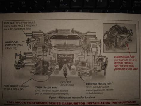 Confused About Edelbrock 1406 Installation Third Generation F Body