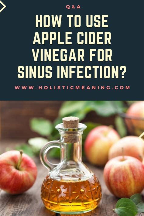 How To Use Apple Cider Vinegar For Sinus Infection 5 Ways Holistic