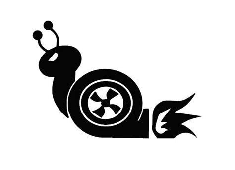 Turbo Snail Jdm Kdm Boost Drift Racing Vinyl Decal Sticker Buy Etsy