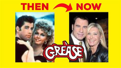 Grease 1978 Main Cast Then Now YouTube