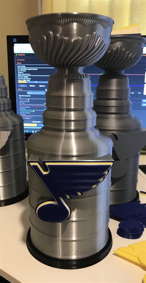 My 3d Printed Stanley Cup Rstlouisblues