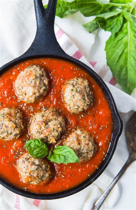 The Savory Celiac Italian Turkey Meatballs Paleo