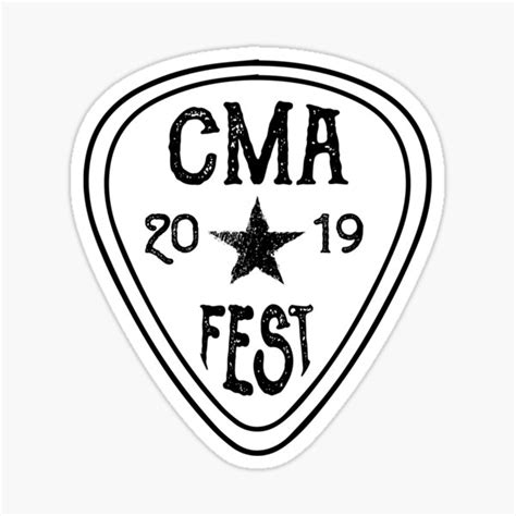Cma Fest Nashville 2019 Sticker For Sale By Dan13l Redbubble