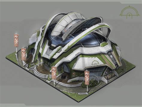 Artstation Anno 2070 Eco Buildings