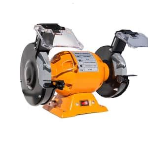 WEN 6 In 2 1 Single Speed Bench Grinder With Flexible Work Light