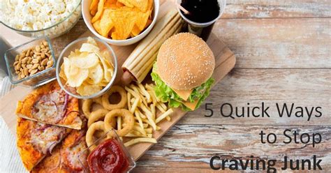 The 3 Week Diet Blog 5 Quick Ways To Stop Craving Junk Food