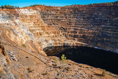 Red River Mines Minas Del Rio Tinto Stock Image Image Of Spanish