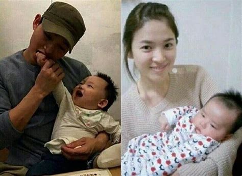 Song Joong Ki And Song Hye Kyo With A Baby Gambar Lucu Kartun