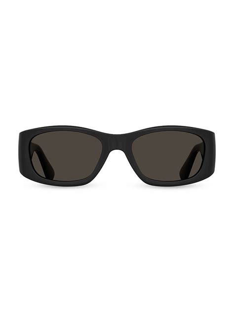 Moschino Women S Mos145 S 55mm Rectangular Sunglasses Black Grey Editorialist