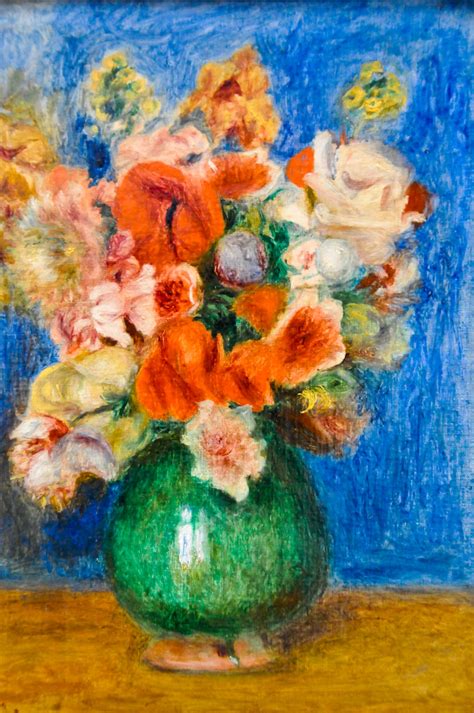 Pierre Auguste Renoir Bouquet 1900 At Musée De Lorange Flickr