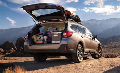 2018 Subaru Outback Cargo Space And Storage Review Car And Driver