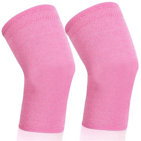 Buy Amz Medical Pink Knee Brace 2 Pack Knee Support Sleeve Knee