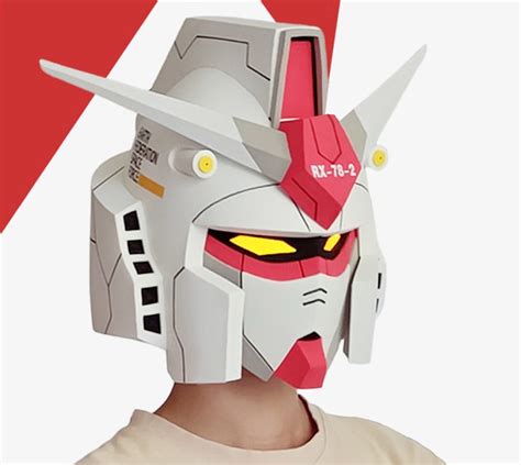 Gundam Rx Helmet Wearable Art