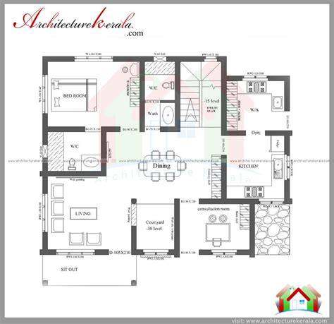 New 3 Bedroom House Plans Kerala Model New Home Plans Design