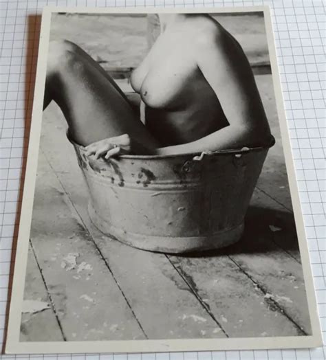 Ak Erotik Schach Akt Nackt Model Foto Kunst Nackte Frau Nude Woman My